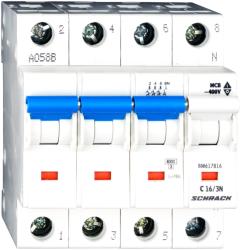 Schrack Intreruptor automat C16/3N 6kA (BM617816)