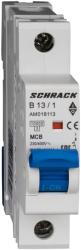 Schrack Intreruptor automat AMPARO 10kA, B 13A, 1 pol (AM018113)