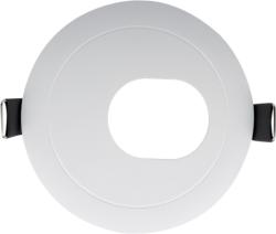 ELMARK PLASTIC DOWNLIGHT ROUND IN ONE SIDE D90mm WHITE (89152)