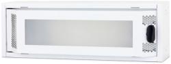 Schrack Cutie cabl. struct. DW4, 1 rand, 8xTOOLLESS, 1x230V, RAL9003 (DW4HD108)