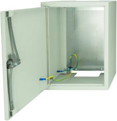 Schrack Cutie otel, contr. perf. , L300xH400xA200mm, inchidere in 3 pct (HSATG432M-)