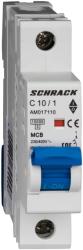 Schrack Intreruptor automat AMPARO 10kA, C 10A, 1 pol (AM017110)