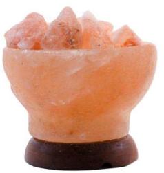 monte CRISTAL Lampa de sare Himalaya Bol cu jar 2-3kg