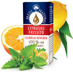 MediNatural Citrusos Frissítő illóolaj keverék 10 ml - medinatural