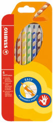 STABILO Creioane Colorate Easy Colors 4.2 Mm 6 Culori/set Portofel Stabilo (sw3326)