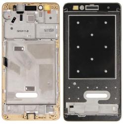  tel-szalk-020764 Huawei Honor 5X / GR5 arany előlap lcd keret, burkolati elem (tel-szalk-020764)