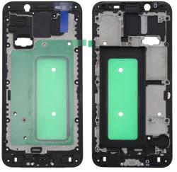  tel-szalk-020929 Samsung Galaxy C8 fekete előlap lcd keret, burkolati elem (tel-szalk-020929)