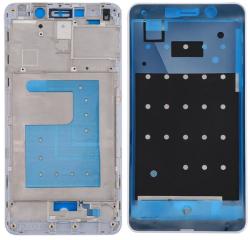 tel-szalk-020851 Huawei Honor 6X / GR5 2017 fehér előlap lcd keret, burkolati elem (tel-szalk-020851)