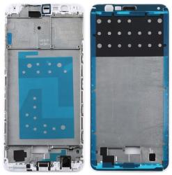tel-szalk-020689 Huawei Honor 7X fehér előlap lcd keret, burkolati elem (tel-szalk-020689)