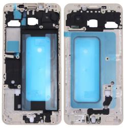 tel-szalk-020834 Samsung Galaxy C5 C500 arany előlap lcd keret, burkolati elem (tel-szalk-020834)