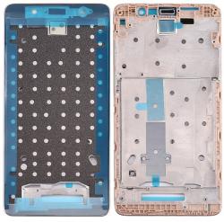 tel-szalk-020878 Xiaomi Redmi Note 3 arany előlap lcd keret, burkolati elem (tel-szalk-020878)