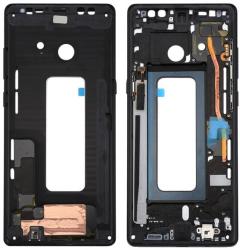 tel-szalk-020931 Samsung Galaxy Note 8 fekete előlap lcd keret, burkolati elem (tel-szalk-020931)