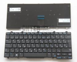 Dell Latitude E5250 E7250 series fekete magyar (HU) laptop/notebook billentyűzet
