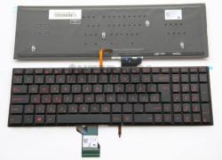 ASUS G501V G501VW series háttérvilágítással (backlit) fekete magyar (HU) laptop/notebook billentyűzet