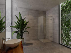 Sauna King Üveg zuhanykabin 90x90x200 cm