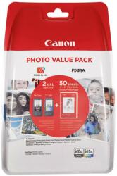 VALUE Pack Pg-560xl/cl-561xl Gp-501 50 Coli Original Canon Pixma Ts5350