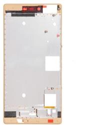 tel-szalk-008936 Huawei P8 arany előlap lcd keret, burkolati elem (tel-szalk-008936)