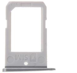  tel-szalk-021265 Samsung Galaxy S6 edge G925 ezüst SIM kártya tálca (tel-szalk-021265)