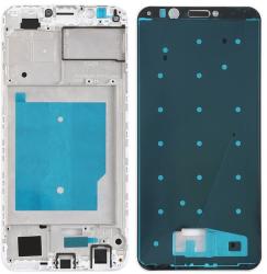  tel-szalk-020999 Huawei Nova 2 Lite / Y7 Prime (2018) fehér előlap lcd keret, burkolati elem (tel-szalk-020999)