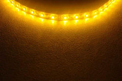 S-LIGHTLED LEDszalag SL-3528WN120 120led/m IP20 színes 9, 6W sárga LED10710 (LED10710)