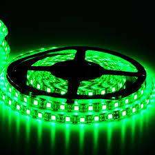 S-LIGHTLED LEDszalag SL-3528WN120 120led/m IP20 színes 9, 6W/m zöld LED10171 (LED10171)