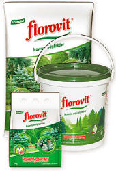 Florovit Ingrasamant specializat granulat Florovit pentru conifere 10kg