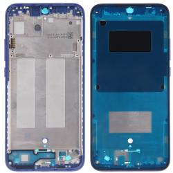 tel-szalk-021518 Xiaomi Redmi 7 kék középső keret oldalsó gombokkal (tel-szalk-021518)