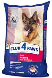CLUB 4 PAWS Hrana Premium pentru caini adulti activi 14 kg