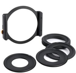 K&F Concept Obiectiv foto DSLR K&F Concept Kit suport filtru patrat+inele adaptoare KF16.006 (7428)