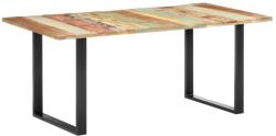 vidaXL Masă de bucătărie, 180 x 90 x 76 cm, lemn masiv reciclat (285830)
