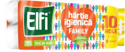 ELFI Hartie igienica parfumata ELFI Family, 2 straturi, 10 role/set