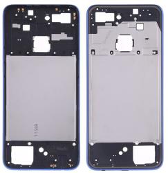 tel-szalk-022465 Oppo F9 / A7X kék középső keret (tel-szalk-022465)