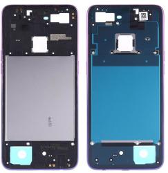 tel-szalk-022466 Oppo F9 / A7X lila középső keret (tel-szalk-022466)