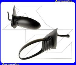 FIAT SEICENTO 2000.11-2009.12 Visszapillantó tükör bal, manuális, sík tükörlappal, fekete borítással FT0197104