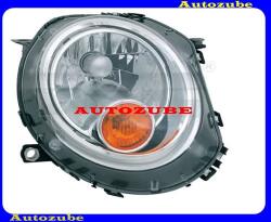 MINI R55-R59 2010.04-2014.02 Fényszóró jobb (H4) sárga indexbúrás, motorral TYC 20-1111-05-2