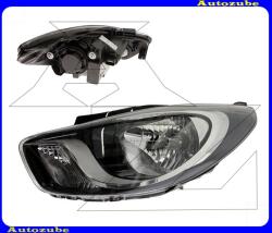 Hyundai i10 1 2010.09-2016.02 /PA/ Fényszóró bal (H4) fekete házas, motorral DEPO 221-1159LMLEMN2