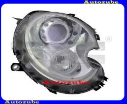 MINI R55-R59 2010.04-2014.02 Fényszóró jobb XENON (D1S) króm házas, fehér indexes, motorral, (izzó és elektronika nélkül) TYC /RENDELÉSRE/ 20-11113-35-2