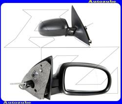 OPEL CORSA C 2003.09-2010.09 /X01/ Visszapillantó tükör jobb, manuális, domború tükörlappal, fekete borítással OP0307113
