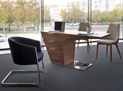 AC BROKER design íróasztal - 150cm - dió (AC- LE051)