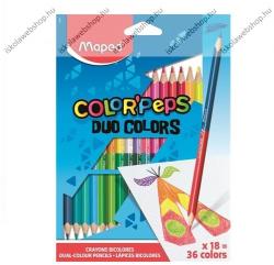 Maped "Color'Peps Duo" színesceruza, 36 szín (COR_2020_829601)