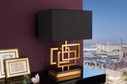 LEONOR design asztali lámpa - arany - 56cm (39098)