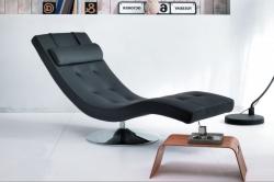 ST RICREAZIONE design fotel/heverő - fekete (ST-OM/102/N)