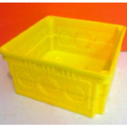 Dunszt Műanyag kötődoboz 100x100 D-1101 sárga (DUND1101)