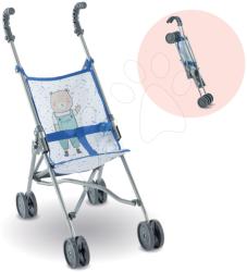 Corolle Cărucior sport de păpușă pliabil Umbrella Stroller Mon Grand Poupon Corolle Canne Blue pentru păpușa de jucărie 36-42 cm de la 24 de luni (CO140730)