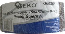 GEKO Végtelenített csiszolószalag 75x457mm P150 (G00356)