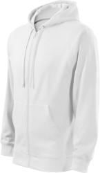 MALFINI Hanorac barbati Trendy Zipper, alb (41000)