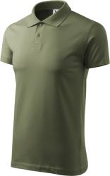 Malfini Tricou polo barbati Single Jersey, kaki (20209)