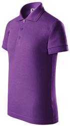MALFINI Tricou polo copii Pique, violet (22264)