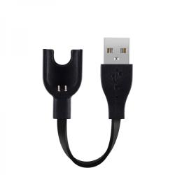 krasscom Cablu de incarcare si transfer date pentru bratara smart Xiaomi Mi Band 2 10 cm, negru (FIT043) - vexio