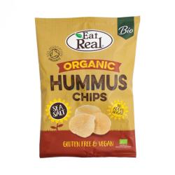 Eat Real Real Bio Hummus Chips tengeri sós 100 g